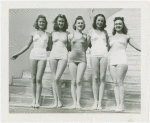 Amusements - Aquacade - Swimmers posing