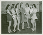 Amusements - Aquacade - Mary "Struttin' Sam" Dowell and dancers