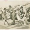 Amusements - Dance - Arthur Murray dancers demonstrating "Boomps-a-Daisy"
