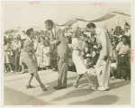 Amusements - Dance - Arthur Murray dancers demonstrating "Boomps-a-Daisy"