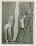 Amusements - Dance - Dancer in romper, painter on ladder