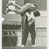 Amusements - Dance - Man spinning dance partner in air