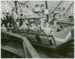 Amusements - Games and Rides - Riders on rollercoaster