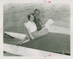 Amusements - Games and Rides - Couple in paddle boat