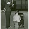 Amusements - Games and Rides - Men at Skeet-O-Range