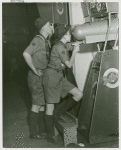 Amusements - Games and Rides - Boy Scouts playing Sky Fighter