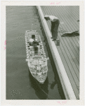 Amusements - Games and Rides - Miniature Boats - Man in Queen Mary