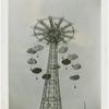 Amusements - Games and Rides - Parachute Jump - Parachutes descending