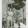 Amusements - Games and Rides - Parachute Jump - Rathbone couple on ride