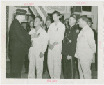 Amusements - Games and Rides - Parachute Jump - Medals of Valor pinned on employees