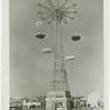 Amusements - Games and Rides - Parachute Jump - Parachutes descending