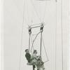 Amusements - Games and Rides - Parachute Jump - Man and woman married on ride