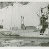 Amusements - Games and Rides - Parachute Jump - Man and woman married on ride