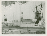 Amusements - Games and Rides - Parachute Jump - Man and woman married on ride