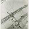 Amusements - Games and Rides - Parachute Jump - Comedy routine, man on telephone