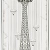 Amusements - Games and Rides - Parachute Jump - Sketch