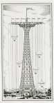 Amusements - Games and Rides - Parachute Jump - Sketch