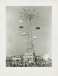 Amusements - Games and Rides - Parachute Jump - Cuban Village in foreground