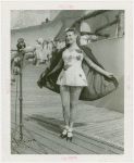Amusements - Midway Activities - Tattooed lady with cape