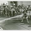 Amusements - Midway Activities - Girls in tug of war
