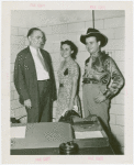 Amusements - Midway Activities - Zeke Manners with man and woman