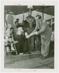 Amusements - Midway Activities - Frank Monaghan conferring degree upon Donald Duck