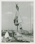 Amusements - Midway Activities - Uncle Sam - Uncle Sam on Parachute Jump
