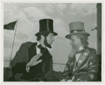 Amusements - Midway Activities - Uncle Sam - Talking to Abraham Lincoln