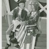 Amusements - Midway Activities - Uncle Sam - Sitting with George Washington