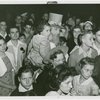 Amusements - Midway Activities - Uncle Sam - Holding child