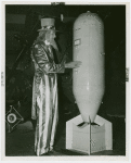 Amusements - Midway Activities - Uncle Sam , with bomb