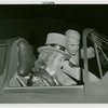 Amusements - Midway Activities - Uncle Sam - Sitting in plane