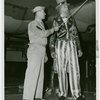Amusements - Midway Activities - Uncle Sam - With man in uniform