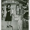 Amusements - Midway Activities - Uncle Sam - With girl at Your Age Guessed