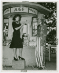 Amusements - Midway Activities - Uncle Sam - With girl at Your Age Guessed