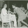 Amusements - Performers and Personalities - Irene Castle with girl at Brazilian Restaurant