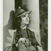 Amusements - Performers and Personalities - Constance Moore in wool coat and hat