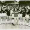 Amusements - Performers and Personalities - Jimmie Ellison and girls on ice skates