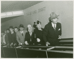 Amusements - Performers and Personalities - Charles Boyer, Norma Shearer and George Raft with others
