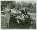 Amusements - Performers and Personalities - Jane Froman with mother