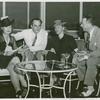 Amusements - Performers and Personalities - Catherine Carrington, Arthur Schwartz, Jean Arthur and Francis Drake in Washington Hall