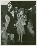 Amusements - Performers and Personalities - Sonja Henie with friends