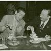 Amusements - Performers and Personalities - Willie and Eugene Howard at Mayflower Donuts