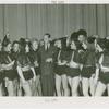 Amusements - Performers and Personalities - Franchot Tone with chorus girls