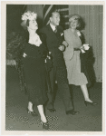 Amusements - Performers and Personalities - Constance Collier, Noel Coward and Neysa McMein