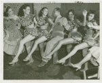 Amusements - Performers and Personalities - Henry Armstrong with dancers at Gay New Orleans
