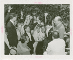 Amusements - Performers and Personalities - Bergen, Edgar - With Charlie McCarthy and newsboys from Pittsburg