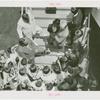 Amusements - Performers and Personalities - Bergen, Edgar - On steps with Charlie McCarthy, Grover Whalen and Fiorello LaGuardia