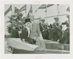 Amusements - Performers and Personalities - Bergen, Edgar - In car with Charlie McCarthy