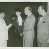 Amusements - Performers and Personalities - Bergen, Edgar - With Charlie McCarthy, Fiorello LaGuardia and Grover Whalen